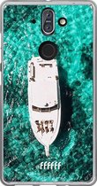 Nokia 8 Sirocco Hoesje Transparant TPU Case - Yacht Life #ffffff