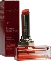 Clarins - Rouge Hydra Nude - Smoothing Cream Lipstick - SPF 6 - 02 nude coral