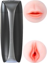 Bossoftoys - Susan Double Delight Masturbator Vagina & Mouth - 36 Function - Usb Rechargeable - 26-00132