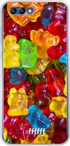 Honor 10 Hoesje Transparant TPU Case - Gummy Bears #ffffff