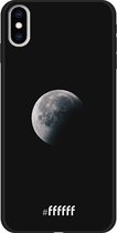 iPhone Xs Max Hoesje TPU Case - Moon Night #ffffff