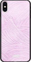 iPhone Xs Max Hoesje TPU Case - Pink Slink #ffffff