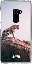 Xiaomi Mi Mix 2 Hoesje Transparant TPU Case - Leopard #ffffff