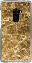 Xiaomi Mi Mix 2 Hoesje Transparant TPU Case - Gold Marble #ffffff