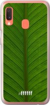 Samsung Galaxy A20e Hoesje Transparant TPU Case - Unseen Green #ffffff