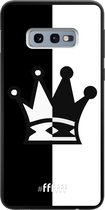 6F hoesje - geschikt voor Samsung Galaxy S10e -  TPU Case - Chess #ffffff