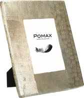 Goudkleurige fotokader van het merk Pomax in aluminium voor foto 13x18 cm