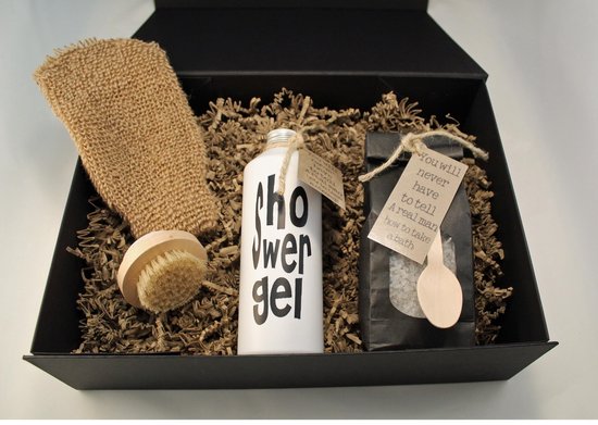 Giftbox Nature Shower, cadeau voor hem, geschenkset heren, voor douche en  bad | bol.com