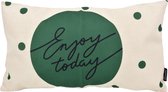 Enjoy Today (Kerst) Kussenhoes | Katoen / Linnen | 30 x 50 cm