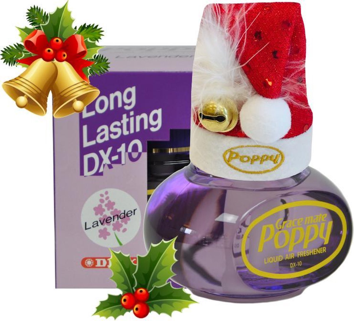 Poppy Grace Mate Lavendel 150 Ml. incl. Kerstmutsje