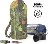 MacGyver Waterdichte Drybag 30 liter -  Rolltop Waterdichte rugtas - Regenhoes - Backpackhoes - Camo
