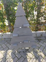 Kerstboom ''Groot'' van Grey Wash steigerhout 113x74cm