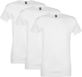 Alan Red - Vermont T-Shirt V-Hals Wit 3 pack - Maat XXL - Regular-fit