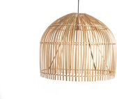 Dutch Lighting Collection Noordwijk Hanglamp - Bamboe - Inclusief E27 zwarte fitting