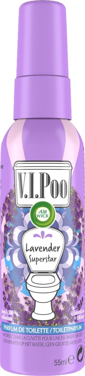 Air Wick Desodorisant WC Spray V.I.Poo Anti Odeur Parfum Fruity