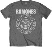 Ramones Kinder Tshirt -Kids tm 12 jaar- Presidential Seal Grijs