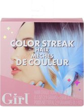 Who's That Girl Color Streak Hair Blue Love - Speelgoedmake-up