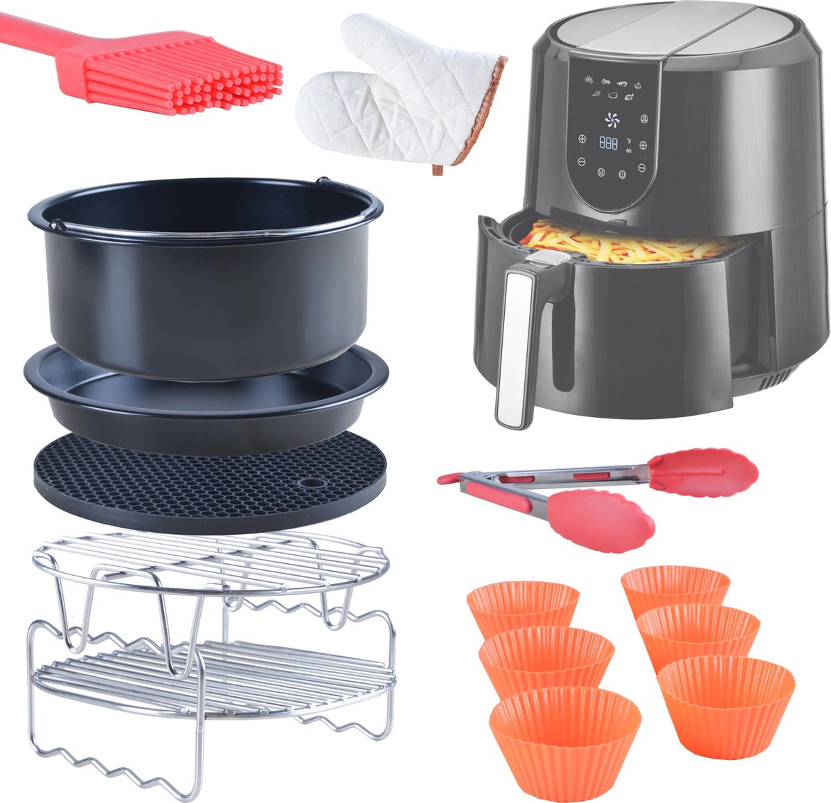 EasyLife Airfryer Accessoiresset Airfryer Airfryer
