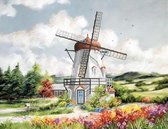 PARELBORDUREN - KRALEN BORDUREN - HOLLANDSE MOLEN - TELA ARTIS