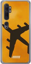 Xiaomi Mi Note 10 Hoesje Transparant TPU Case - Aeroplane #ffffff