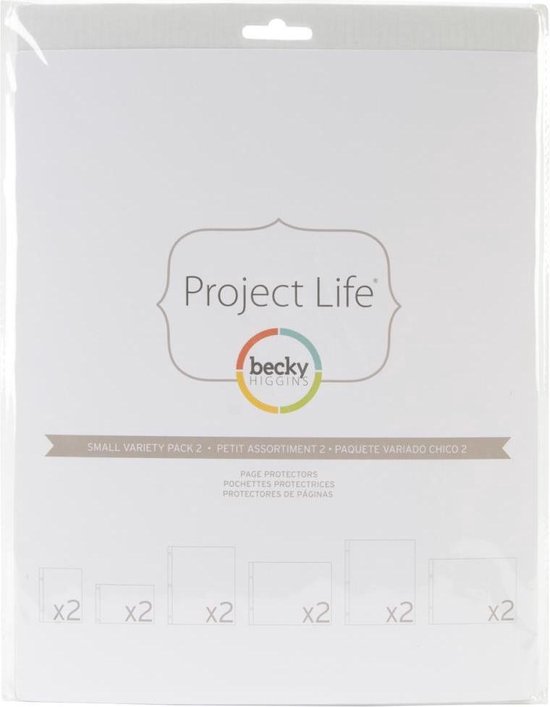 Project Life Small Variety Pack 2 Photo Pocket Pages 12/Pkg (380025)