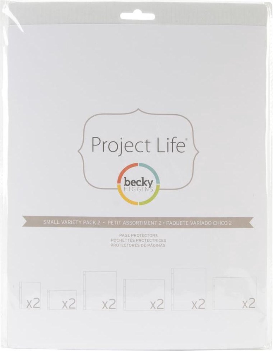 Project Life Small Variety Pack 2 Photo Pocket Pages 12/Pkg (380025)