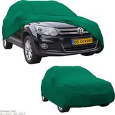 BOXX SUV indoor autohoes van DS COVERS – Indoor – Bescherming tegen stof en vuil – SUV/Jeep-Fit – Extra zachte binnenzijde – Stretch-Fit pasvorm – Incl. Opbergzak - Groen - Maat L