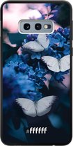 Samsung Galaxy S10e Hoesje TPU Case - Blooming Butterflies #ffffff