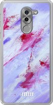 Honor 6X Hoesje Transparant TPU Case - Abstract Pinks #ffffff