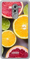 Honor 6X Hoesje Transparant TPU Case - Citrus Fruit #ffffff