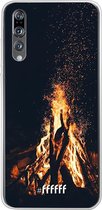 Huawei P20 Pro Hoesje Transparant TPU Case - Bonfire #ffffff