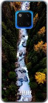 Huawei Mate 20 Pro Hoesje Transparant TPU Case - Forest River #ffffff