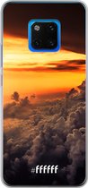 Huawei Mate 20 Pro Hoesje Transparant TPU Case - Sea of Clouds #ffffff