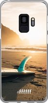 Samsung Galaxy S9 Hoesje Transparant TPU Case - Sunset Surf #ffffff