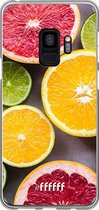 Samsung Galaxy S9 Hoesje Transparant TPU Case - Citrus Fruit #ffffff