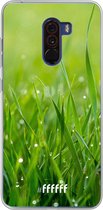 Xiaomi Pocophone F1 Hoesje Transparant TPU Case - Morning Dew #ffffff