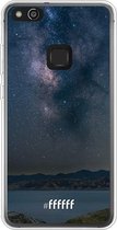 Huawei P10 Lite Hoesje Transparant TPU Case - Landscape Milky Way #ffffff