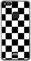 Huawei P10 Lite Hoesje Transparant TPU Case - Checkered Chique #ffffff