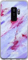 Samsung Galaxy S9 Plus Hoesje Transparant TPU Case - Abstract Pinks #ffffff