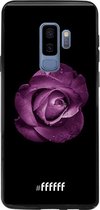 6F hoesje - geschikt voor Samsung Galaxy S9 Plus -  Transparant TPU Case - Purple Rose #ffffff