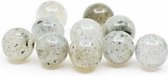 Perles de pierres précieuses en vrac Spectrolite - 10 pièces (4 mm)