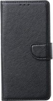 Ntech Geschikt voor Samsung Galaxy M21 Book Case - Zwart