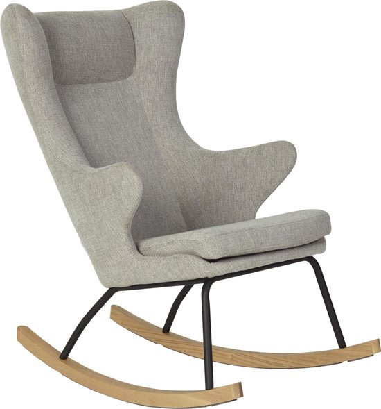 Hond Hectare pil QUAX - ROCKING ADULT CHAIR DE LUXE - SAND GREY | bol.com