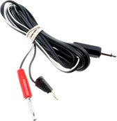 E-Stim - Electrosex accessoires - Bi Cable - standard 3.5 mm mono jack plug