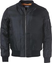 Clique Heren Bomber Jack Zwart Maat L