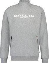 Ballin Amsterdam Turtle Neck Sweater Grijs SS19 maat XXL