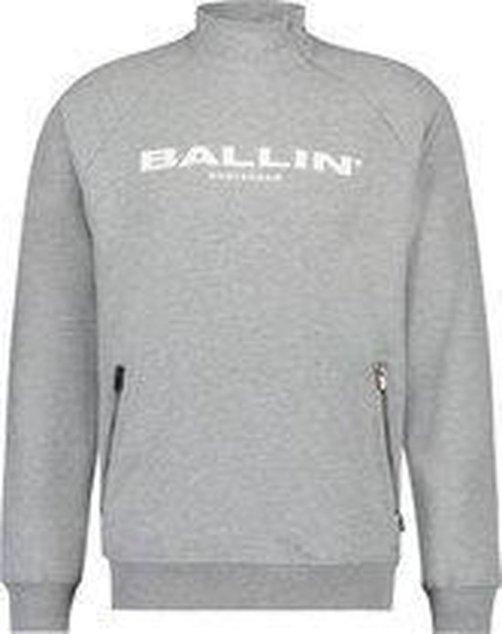 Ballin Amsterdam Turtle Neck Sweater Grijs SS19 maat XXL