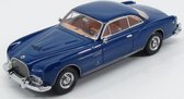 The 1:43 Diecast modelcar of the Chrysler New Yorker Ghia Coupe of 1954 in Blue. This model is limited by 400pcs.The manufacturer of the scalemodel is Kess Model.This model is only online available.