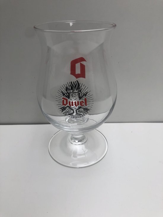 Duvel Bierglas - 33cl (Set van 3) - Origineel glas van de brouwerij - Glas  op voet - Nieuw | bol.com