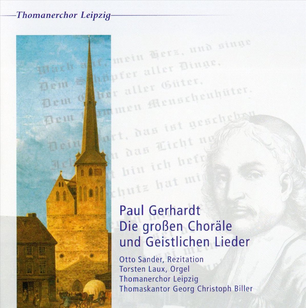 Gerhardt; Die groÃen ChorÀle und Geistlichen Lieder